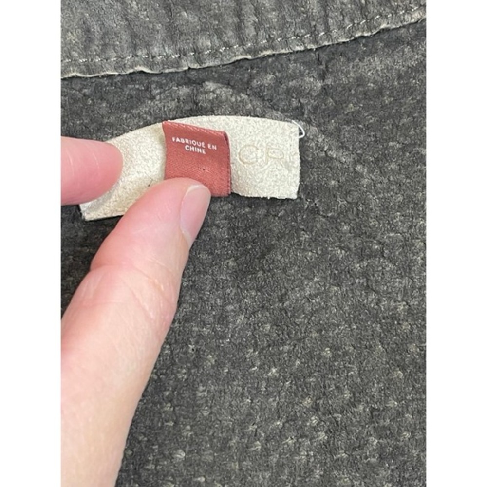 NWT Anthropologie Pilcro Coated Crewneck Green GrayDress, US6, EU38 - Picture 10 of 12